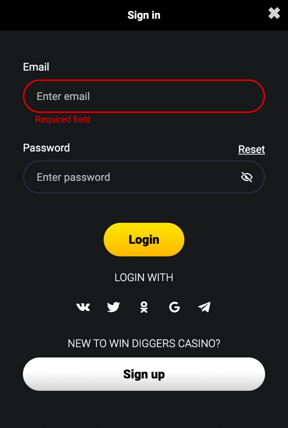 Login