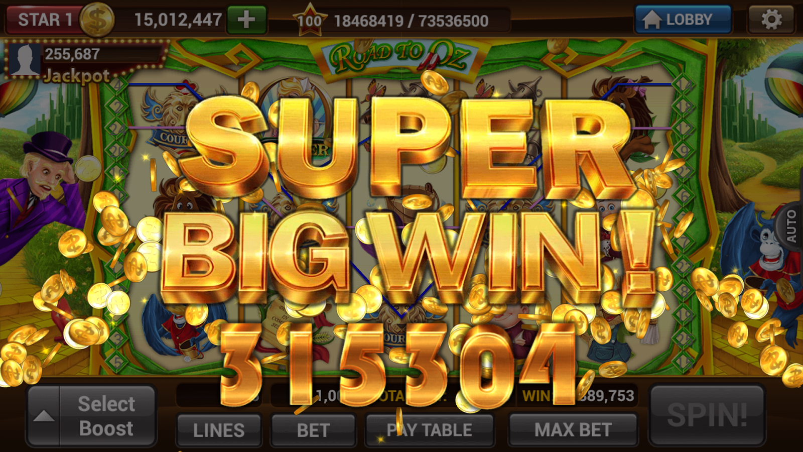Exploring the interface and style of Big Wins Online Casino
